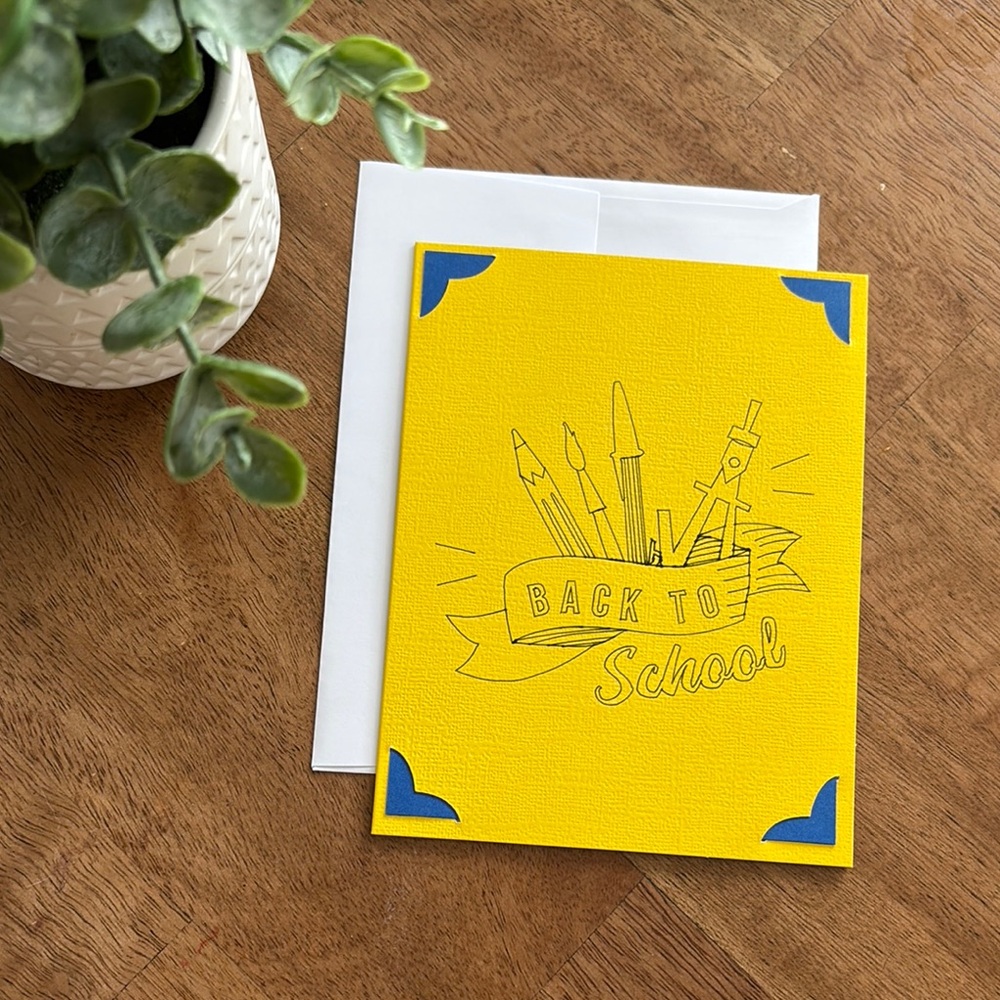 Yellow Graduation Card - Picture 2 of 10